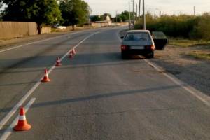В Астраханской области водитель одновременно сбил двух женщин