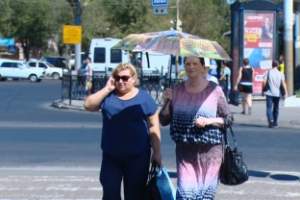 В Астрахань пришла аномальная жара
