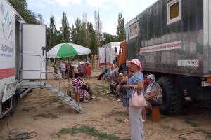 Астраханский «Поезд здоровья» отправился в Черноярский район