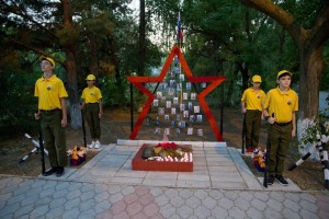 В Астраханской области завершил работу военно-исторический лагерь «Страна героев»