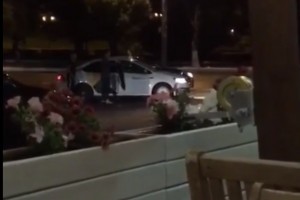 Массовая драка в центре Астрахани попала на видео