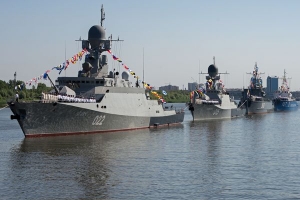 Корабли Каспийской флотилии примут участие в реконструкции Сталинградской битвы