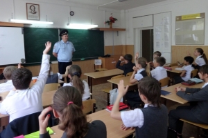 В Астраханской области прошла акция «ГИБДД – в школы»