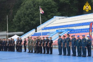 Команда МЧС России принимает участие во Всероссийских соревнованиях по морской робототехнике «Восточный бриз-2020» в Приморье