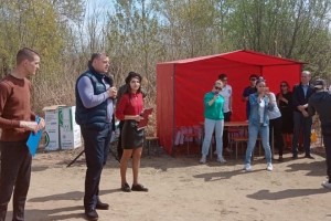Сезон экоквеста «Чистые игры» в Астрахани открыл губернатор Игорь Бабушкин