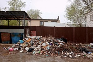 С улиц Астрахани вывезли 6 тысяч тонн мусора