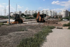 Ремонт улицы Бориса Алексеева в Астрахани по плану продлится до мая 2022 года
