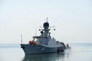 Корабли «Астрахань» и «Анатолий Гужвин» с дружественным визитом посетили Баку