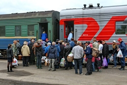 Власти предлагают жителями  районов вблизи станции Астрахань-2  добираться на рельсовом автобусе