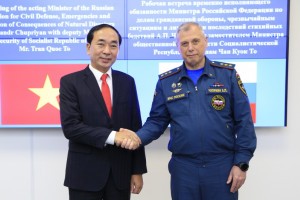 Делегация Социалистической Республики Вьетнам посетила МЧС России