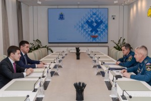Заместитель Министра МЧС России Анатолий Супруновский посетил с рабочим визитом Ямал