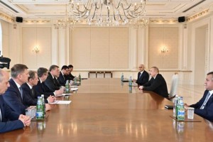 Астраханский губернатор встретился с президентом Азербайджана Ильхамом Алиевым