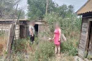 Астраханцы вынесли из чужого дома газовую плиту