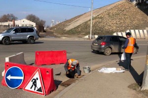 В Астрахани приступили к ремонту ливневой канализации