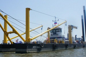 В Волго-Каспийском морском судоходном канале начались дноуглубительные работы
