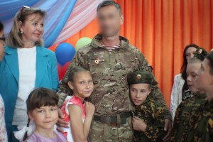 Астраханский участник СВО встретился с воспитанниками центра помощи детям «Ручеек»