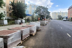 Новые пешеходные дорожки появятся впервые на улицах микрорайона Бабаевского в Астрахани