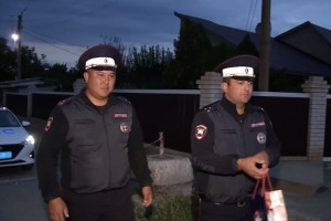 Астраханские инспекторы ДПС спасли малыша, истекавшего кровью
