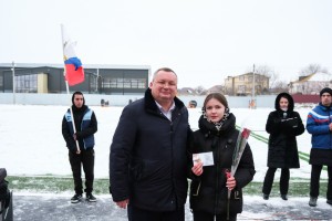 Игорь Мартынов вручил астраханцам золотые значки отличия ГТО