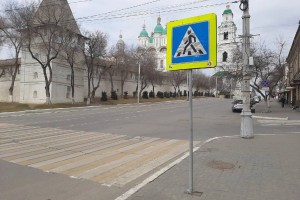 За год в результате ДТП на пешеходных переходах в Астраханской области пострадало 159 человек и 2 погибли