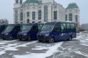 На дороги Астрахани выйдут еще 9 новых автобусов малого класса