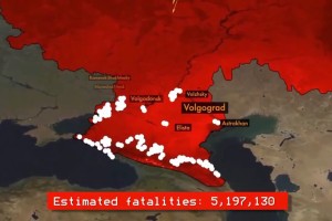 Астрахань попала в зону поражения смоделированного ядерного удара по РФ