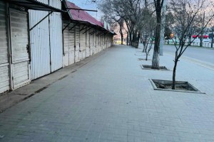 С Кировского рынка в Астрахани убрали 24 нелегальных прилавка