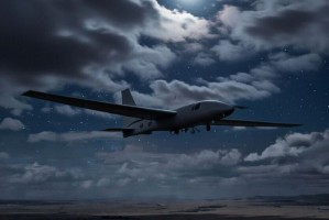 В небе над Астраханской областью сбили дрон В небе над Астраханской областью сбили дрон