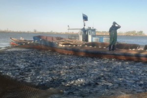 В Астраханской области путина началась с опозданием