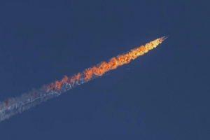 В Сирии сбит Российский самолет (видео)