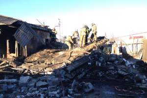 В Астраханской области при взрыве бытового газа погибли двое людей