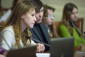Губернатор встретился со студентами-журналистами Астраханского государственного университета