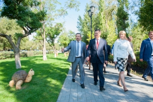 В Астрахани открылся Студенческий парк
