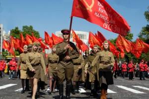В Астрахань прибудет Знамя Победы