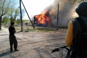 В Астрахани на выходных сгорело два дома