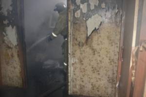 В Астраханской области сгорела квартира
