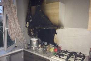 В центре Астрахани шаровая молния стала причиной пожара в квартире