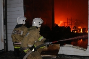 Открытое горение на заводе Дюна ликвидировано