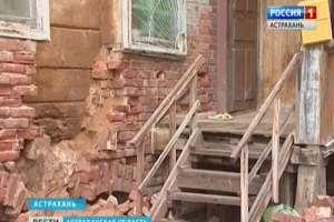 В Астрахани дом архитектурного наследия срочно требует ремонта