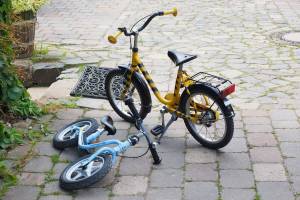В Военном городке сбили ребенка на велосипеде