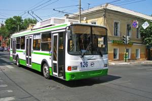 В Астрахани на выходных ограничат работу троллейбусов