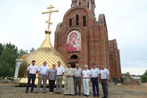 В Астраханской области строят храм Казанской иконы Божией Матери