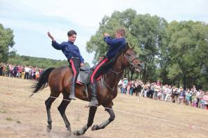 Астраханские казаки выступили на соревнованиях