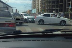 Авария из-за неисправного светофора на улице Боевая