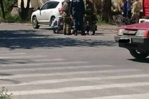 Ребенок попал под машину на улице Богдана Хмельницкого