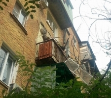 Об обрушении балкона на Н.Островского 61 а