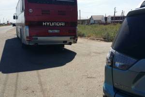 В Астрахани разыскивается водитель «большого» автобуса
