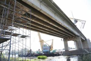 Работы на Кирикилинском мосту идут по графику