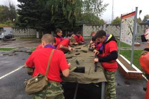 В Астраханской области проходят военизированные игры