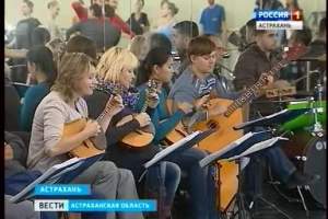 Астраханский губернаторский ансамбль песни и танца готовится к премьере.
